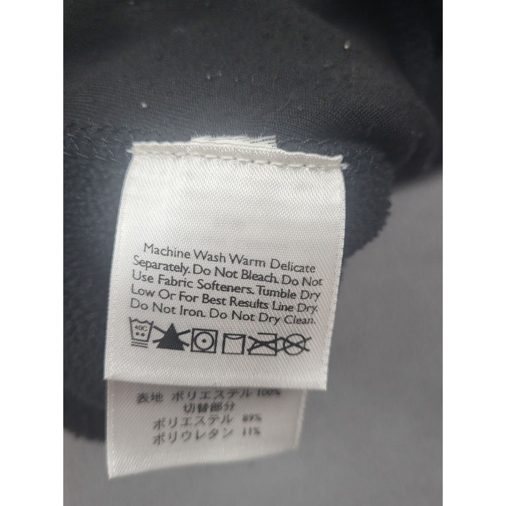 Eddie Bauer Windcutter Fleece Vest Mens Large Black Full Zip Polartec RN 67249 - Picture 5 of 10